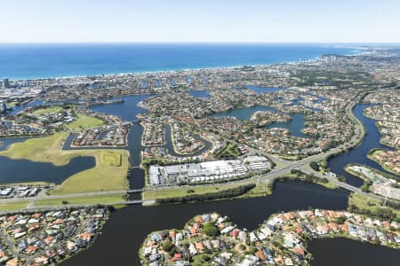 Aerial Image of MERMAID WATERS, QUEENSLAND