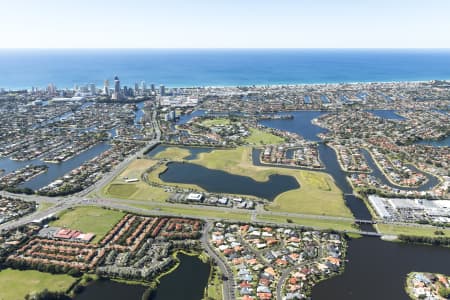 Aerial Image of MERMAID WATERS, QUEENSLAND