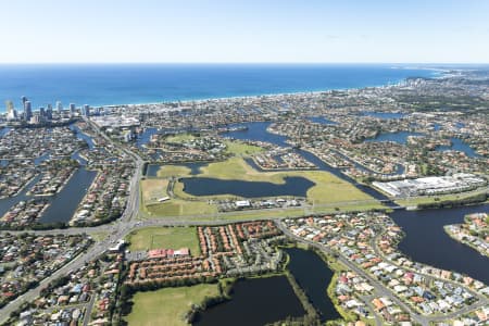 Aerial Image of MERMAID WATERS, QUEENSLAND
