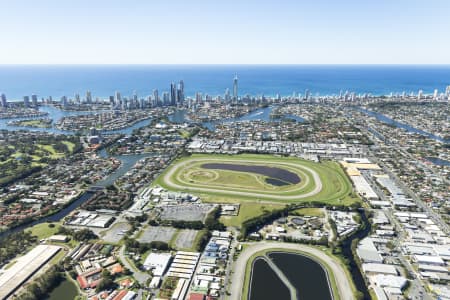 Aerial Image of BUNDALL RACECOURSE GOLD COAST