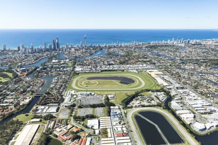 Aerial Image of BUNDALL RACECOURSE GOLD COAST