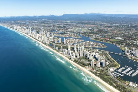 Aerial Image of MAIN BEACH GOLD COAST