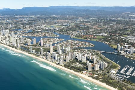 Aerial Image of MAIN BEACH GOLD COAST