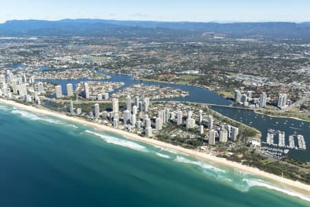 Aerial Image of MAIN BEACH GOLD COAST