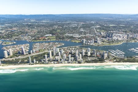 Aerial Image of MAIN BEACH GOLD COAST