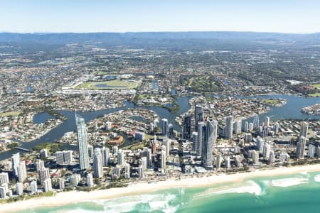 Aerial Image of SURFERS PARADISE GOLD COAST