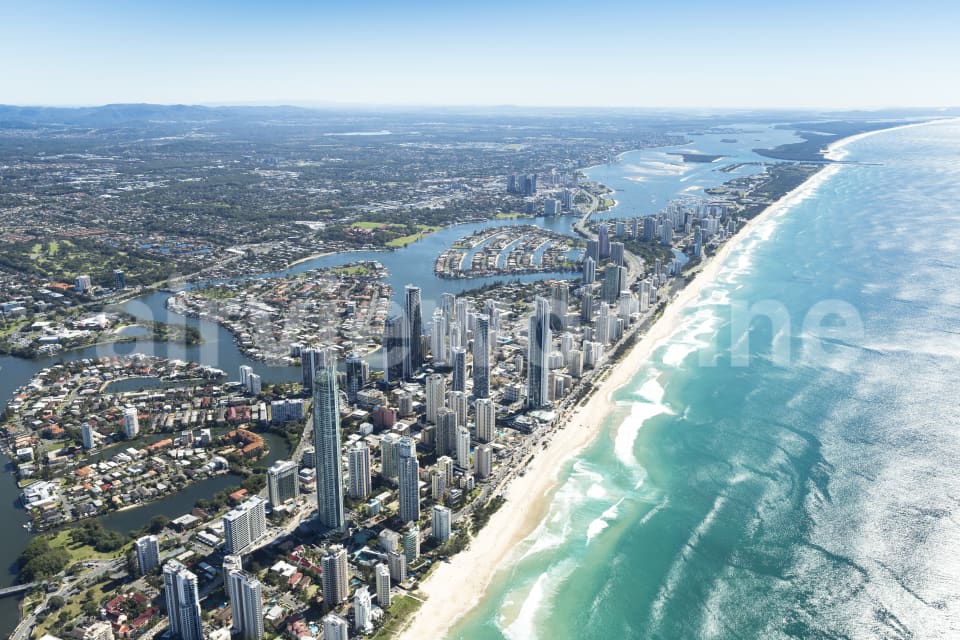 Aerial Image of Surfers Paradise Gold Coast