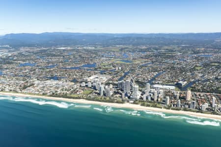 Aerial Image of BROADBEACH, QUEENSLAND