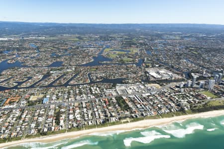 Aerial Image of MERMAID WATERS, QUEENSLAND