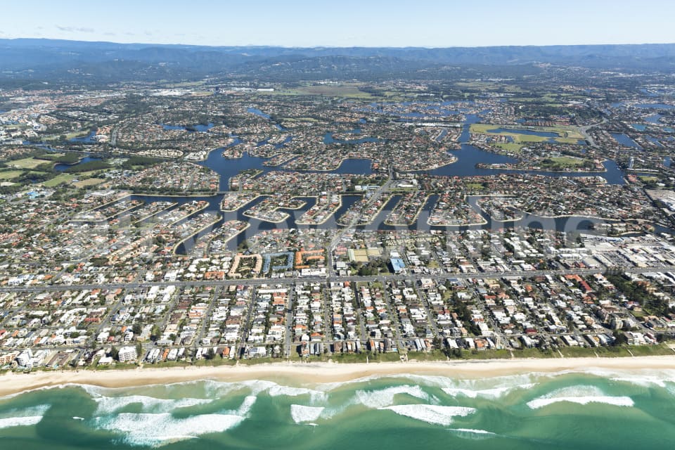 Aerial Image of Mermaid Waters, Queensland