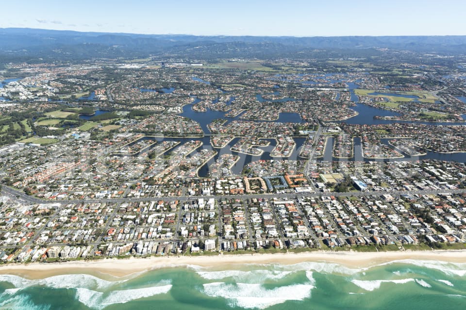 Aerial Image of Mermaid Waters, Queensland