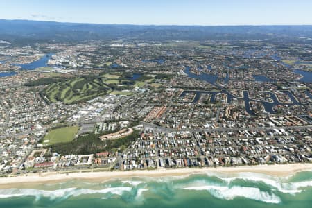 Aerial Image of MERMAID WATERS, QUEENSLAND