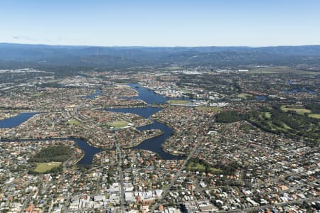 Aerial Image of BURLEIGH WATERS, QUEENSLAND