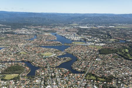Aerial Image of BURLEIGH WATERS, QUEENSLAND