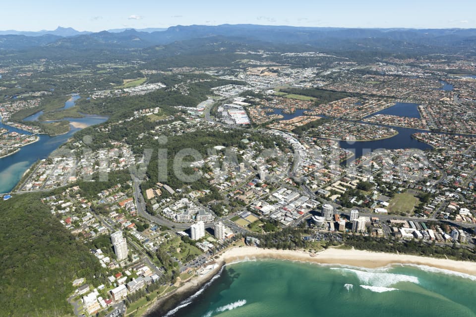 Aerial Image of Burleigh Heads, Queensland