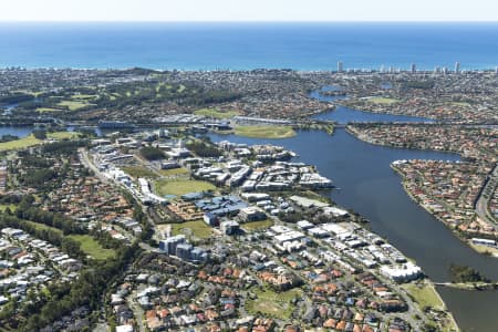Aerial Image of VARSITY LAKES AERIAL PHOTO