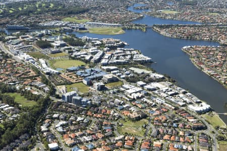 Aerial Image of VARSITY LAKES AERIAL PHOTO