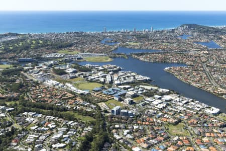 Aerial Image of VARSITY LAKES AERIAL PHOTO