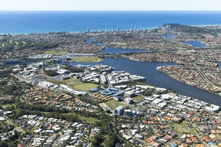 Aerial Image of VARSITY LAKES AERIAL PHOTO