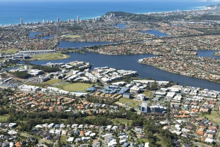 Aerial Image of VARSITY LAKES AERIAL PHOTO