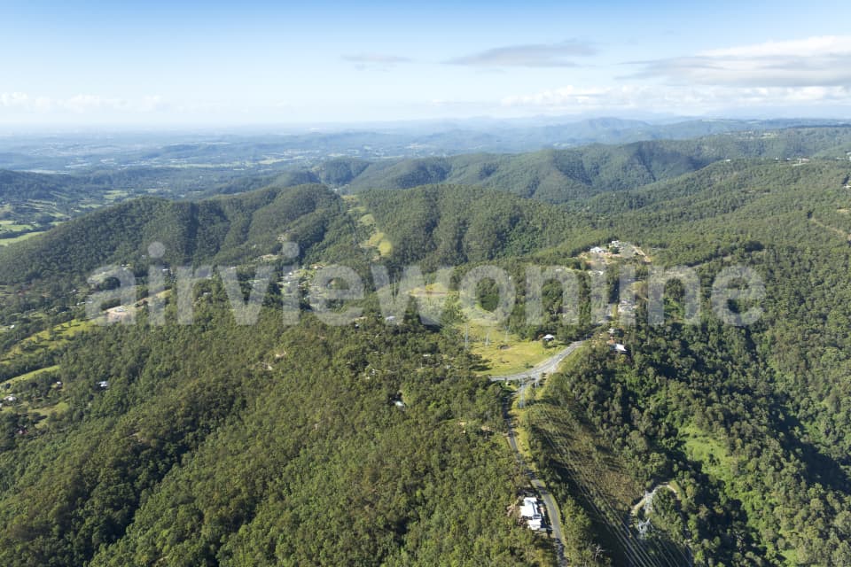 Aerial Image of Wongawallan Valley Gold Coast