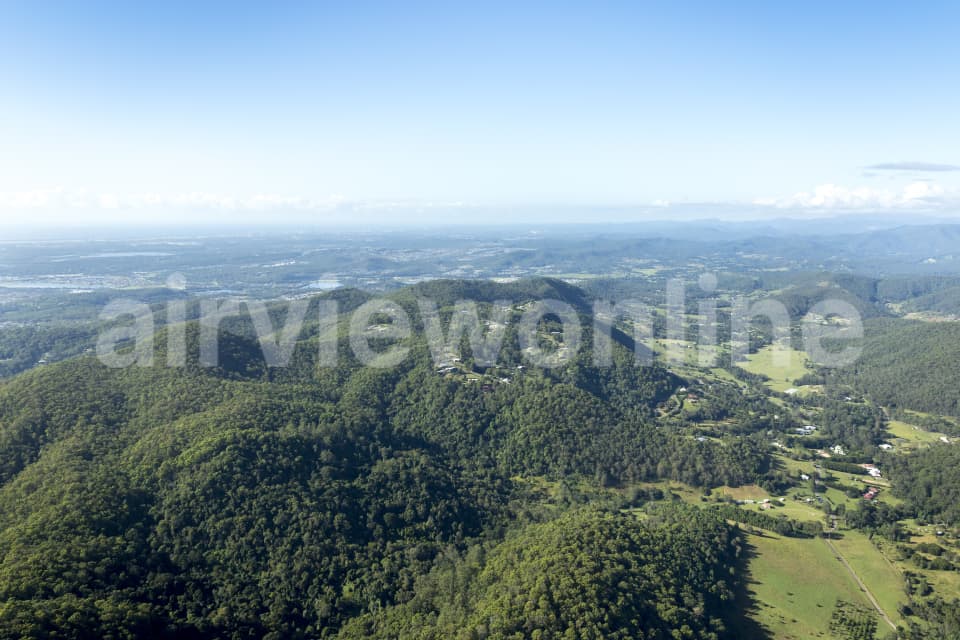 Aerial Image of Wongawallan Valley Gold Coast
