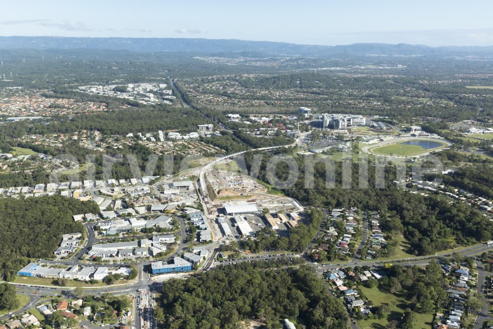 Aerial Image of Gold Coast Light Rail