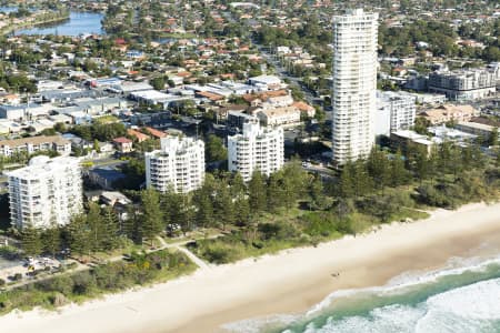 Aerial Image of BURLIEGH HEADS WATER FRONT PROPERTY