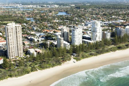 Aerial Image of BURLIEGH HEADS WATER FRONT PROPERTY