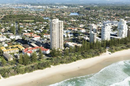 Aerial Image of BURLIEGH HEADS WATER FRONT PROPERTY