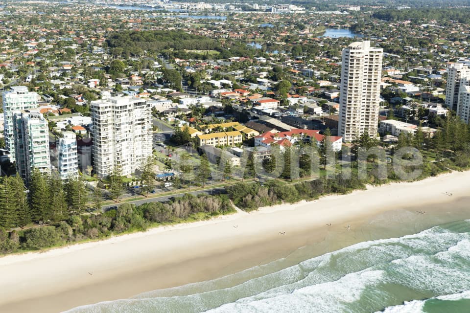 Aerial Image of Burliegh Heads Water Front Property