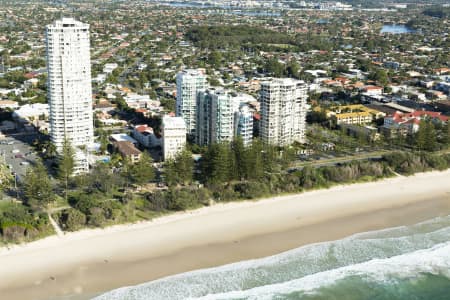 Aerial Image of BURLIEGH HEADS WATER FRONT PROPERTY