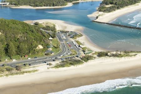 Aerial Image of CURRUMBIN WATER FRONT PROPERTY