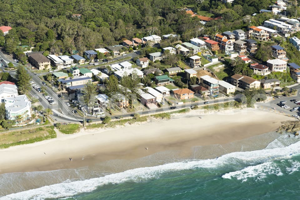 Aerial Image of Currumbin Water Front Property