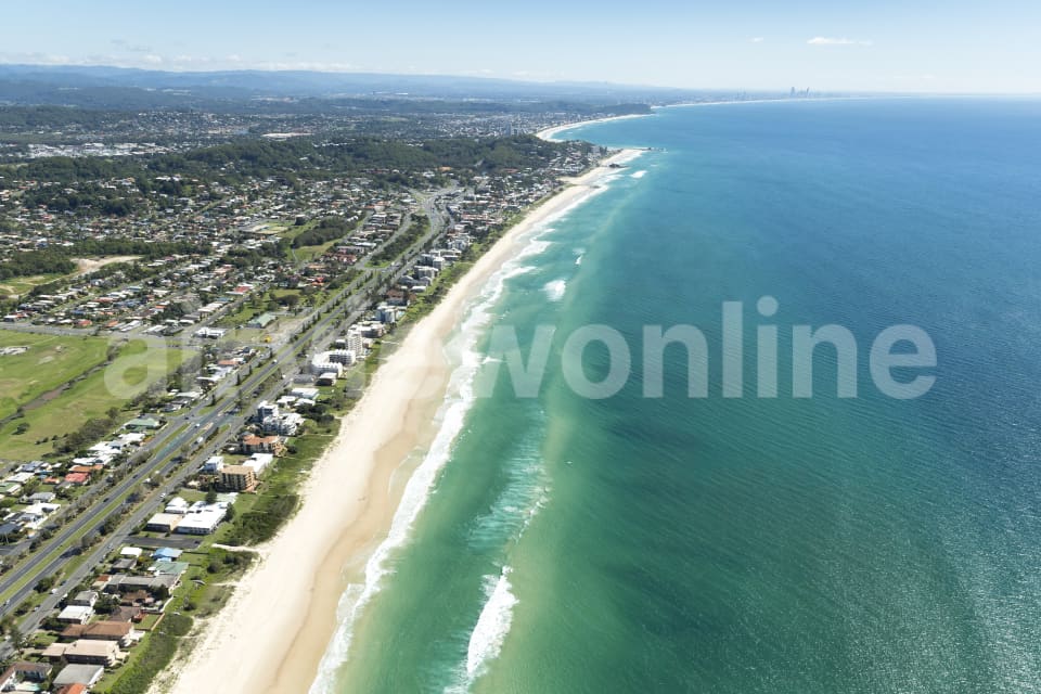 Aerial Image of Tugun Gold Coast