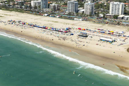 Aerial Image of AUSTRALIAN SURF LIFE SAVING CHAMPIONSHIPS