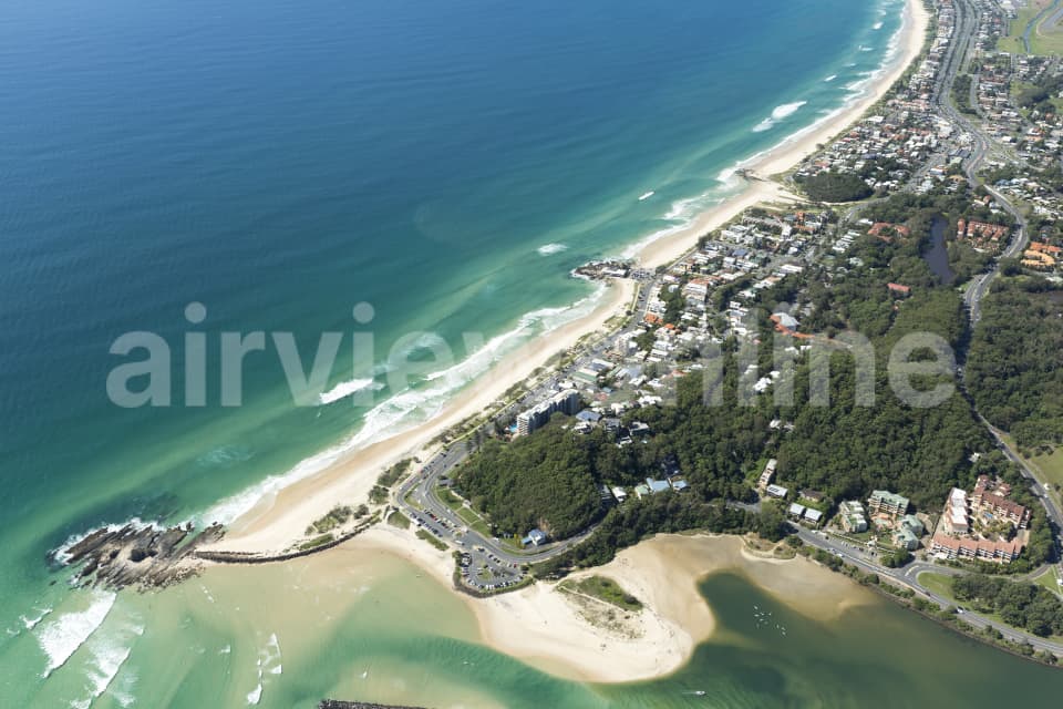 Aerial Image of Currumbin Gold Coast