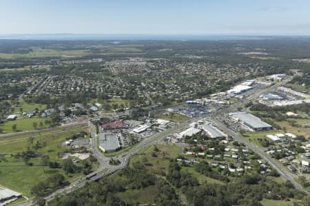 Aerial Image of MORAYFIELD COMMERCIAL AREA