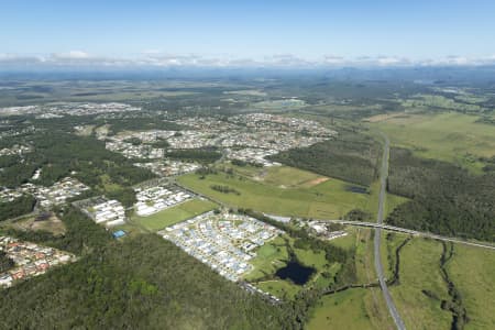 Aerial Image of MERIDAN PLAINS SUNSHINE COAST