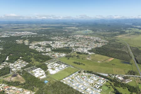 Aerial Image of MERIDAN PLAINS SUNSHINE COAST