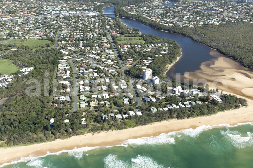 Aerial Image of Currimundi Sunshine Coast