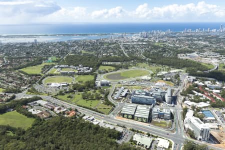 Aerial Image of GOLD COAST UNIVERSITY HOSPTIAL
