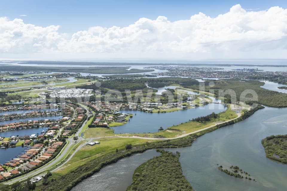 Aerial Image of Oyster Cove Helensvale QLD