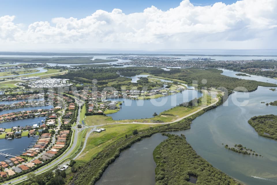 Aerial Image of Oyster Cove Helensvale QLD