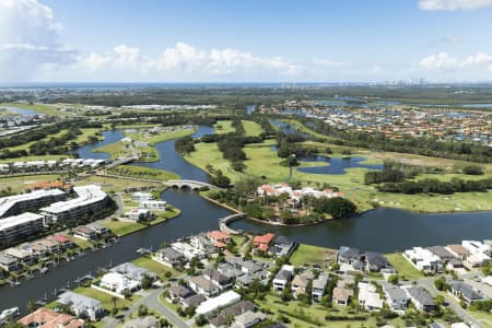 Aerial Image of HOPE ISLAND QLD