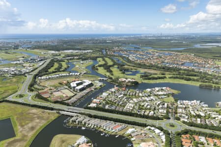 Aerial Image of HOPE ISLAND QLD