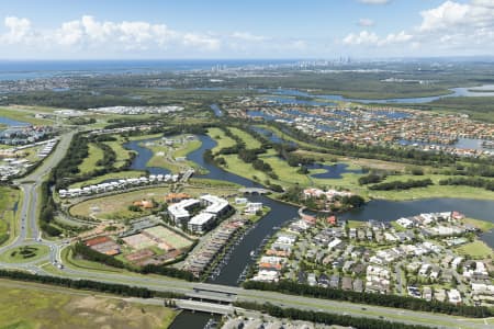 Aerial Image of HOPE ISLAND QLD