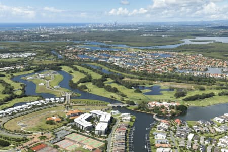 Aerial Image of HOPE ISLAND QLD