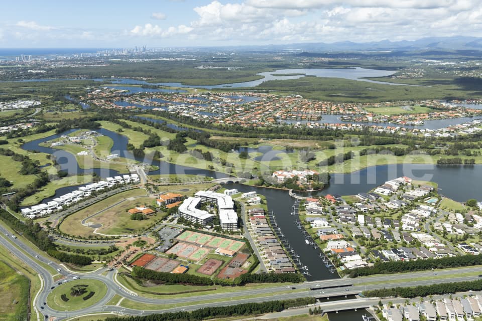 Aerial Image of Hope Island QLD