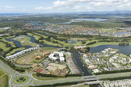 Aerial Image of HOPE ISLAND QLD